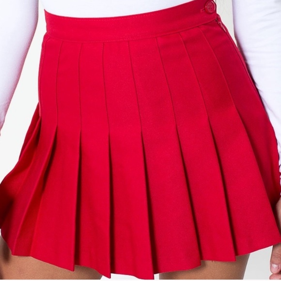 American Apparel Dresses & Skirts - American Apparel XS red tennis skirt